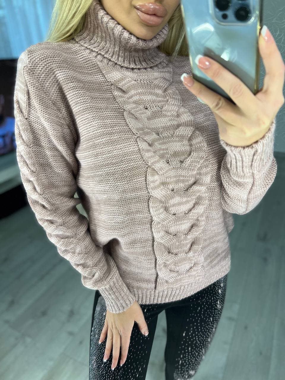 

Fashions • Свитер женскии под горло Вероника Fashions - бежевый (865-нс, Fashions • Свитер женскии под горло Вероника Fashions 42-48 бежевый (865-нс)