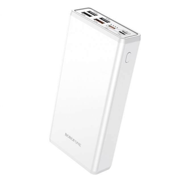 

Павербанк Borofone 30000mAh Quick Charge 20W 4xUSB/2xType-C/Lightning white