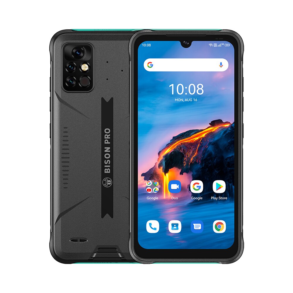

Мобільний телефон Umidigi Bison Pro 8/128Gb black IP69K 6.3" NFC 5000mAh (1736 zp)