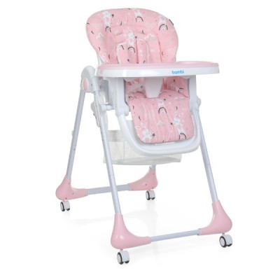 

Стульчик для кормления Bambi M 3233 rabbit gilr pink