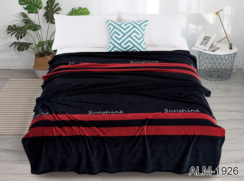 

Плед ТМ TAG велсофт микрофибра ALM1926 200х220см