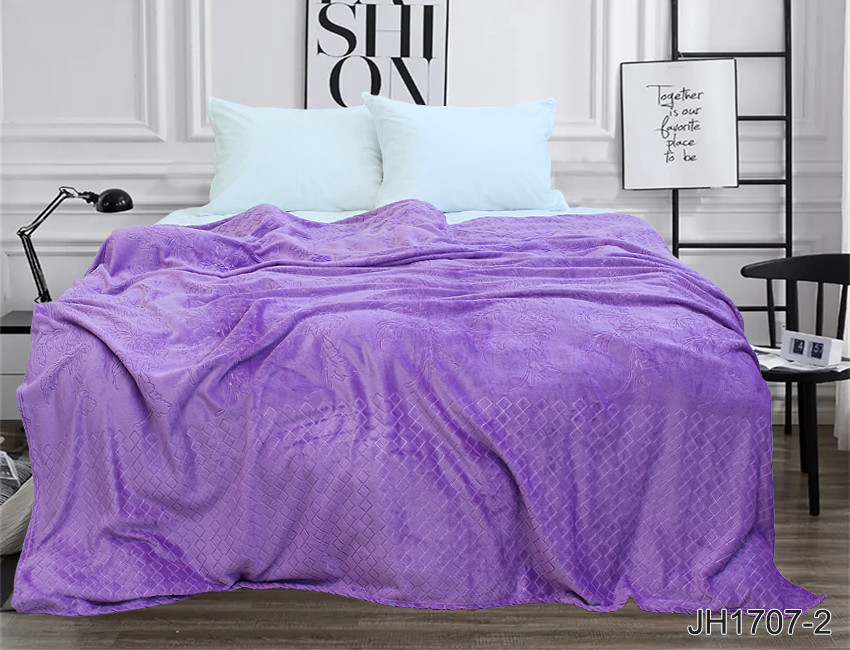 

Плед ТМ TAG велсофт микрофибра JH1707-2 200х220см