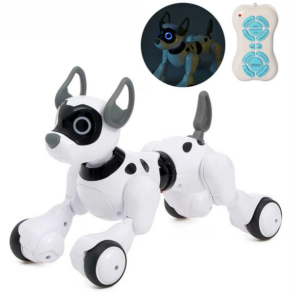 

Собака на радиоуправлении Smart Pet интерактивная с русской озвучкой ходит танцует (910659)