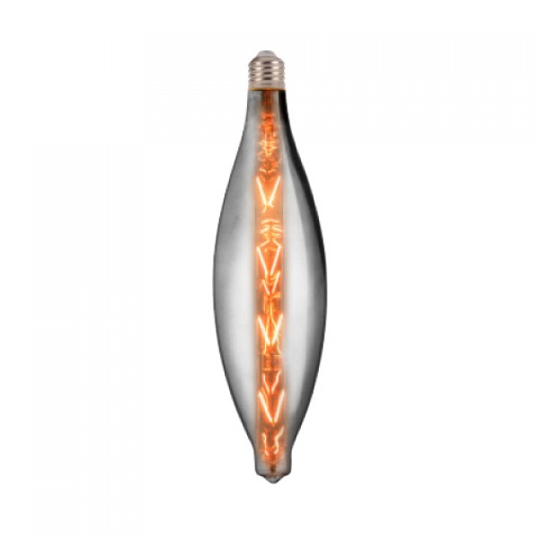 

Лампа светодиодная филаментная Horoz Electric ELLIPTIC Filament Titanium LED 8Вт 250Лм Е27 2400К тёплый свет (001-054-0008)