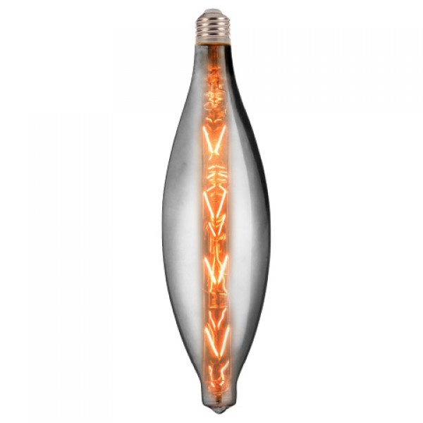 

Лампа светодиодная филаментная Horoz Electric ELLIPTIC-XL Filament Titanium LED 8Вт 250Лм Е27 2400К тёплый свет (001-054-0008)