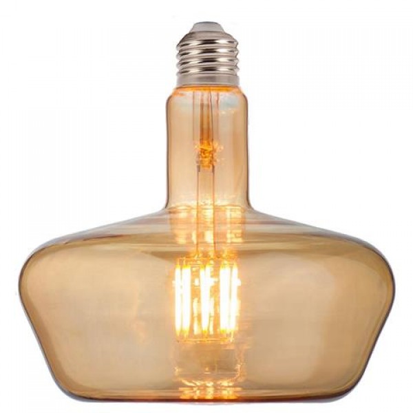 

Лампа светодиодная Horoz Electric Filament Ginza-XL Amber LED 8Вт 620Лм Е27 2400К тёплый свет (001-050-0008)