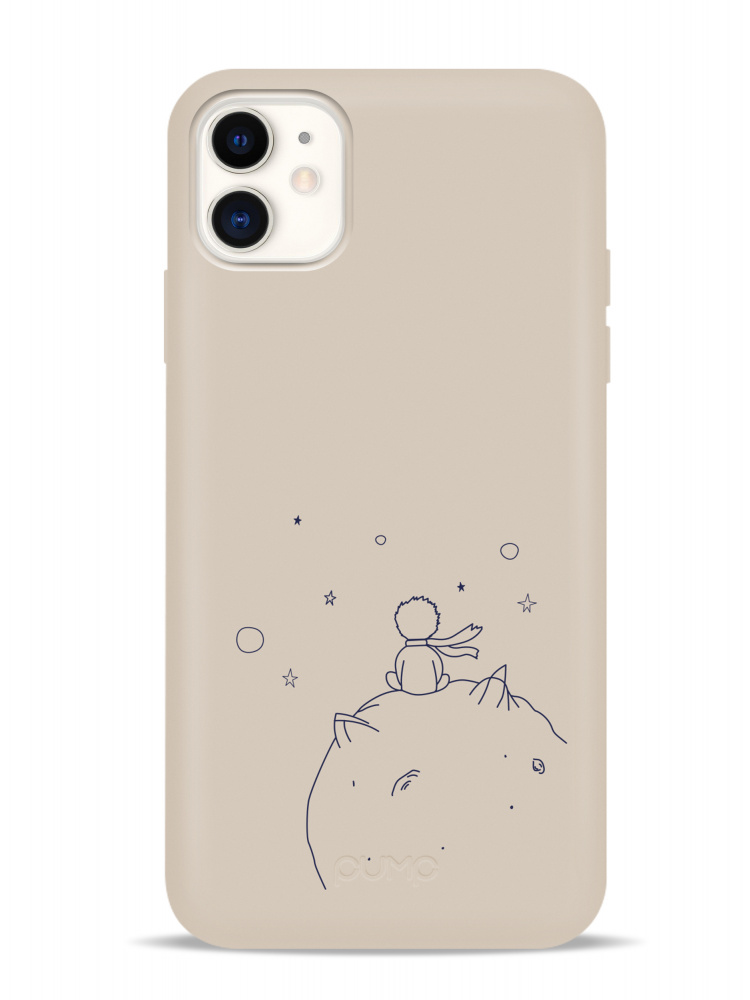 

Чехол-накладка Pump Silicone Minimalistic Case for iPhone 11 Optimism С рисунком Бежевый