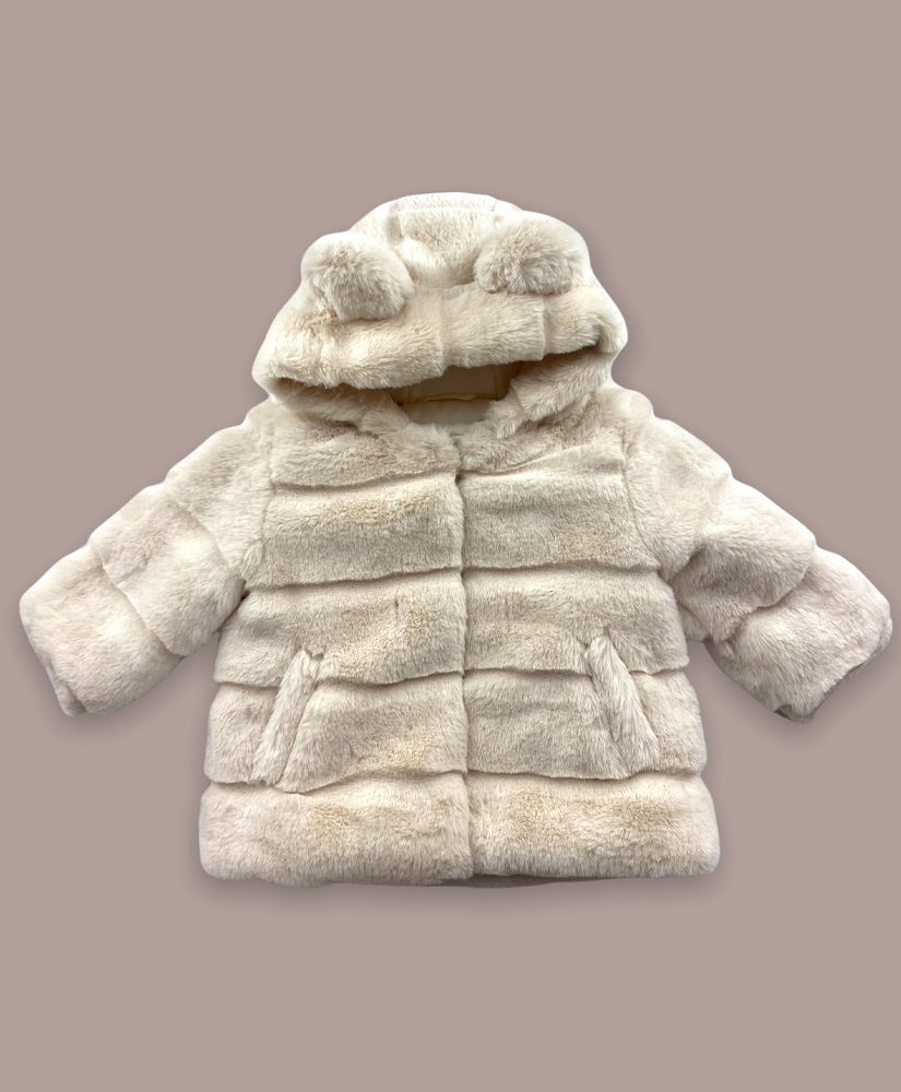 

Шуба Primark 38376 74 см Бежевий