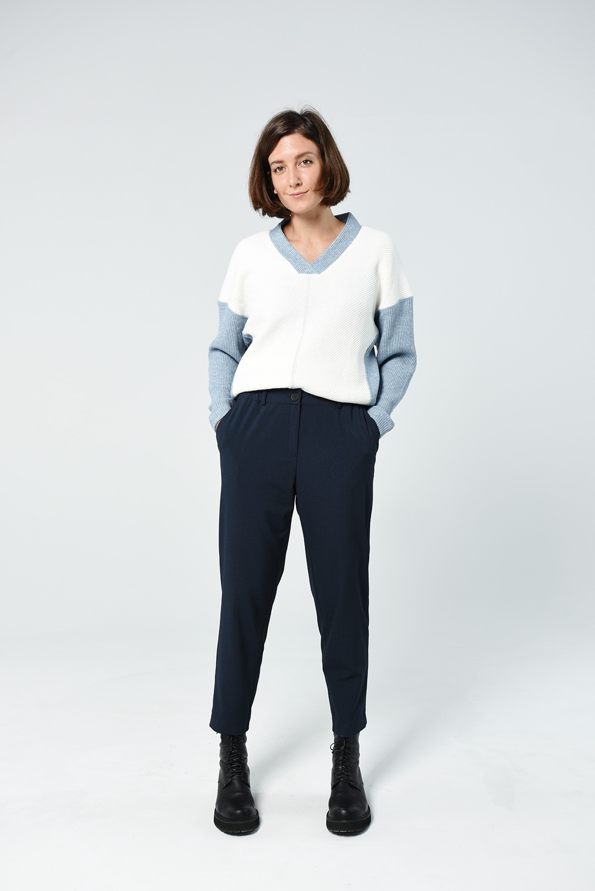 

Джемпер SPRING FASHION 2381  голубой, Джемпер SPRING FASHION 2381 38 голубой