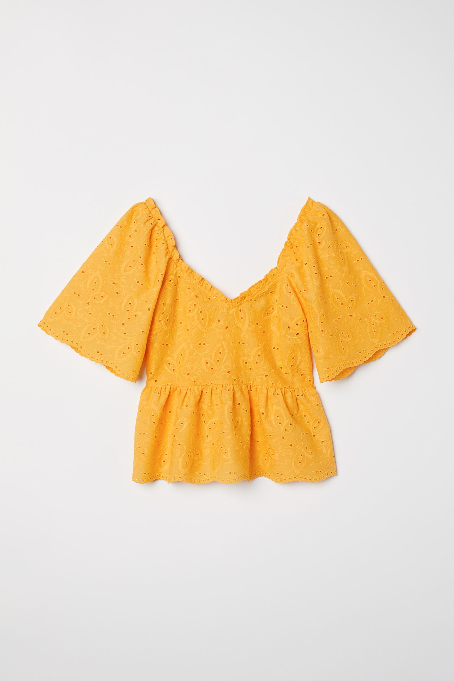 

Блуза H&M  желтый 1211639190, Блуза H&M 40 желтый 1211639190