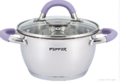 

Кастрюля 3,2 л Pepper Purple Iris PR-1107-20