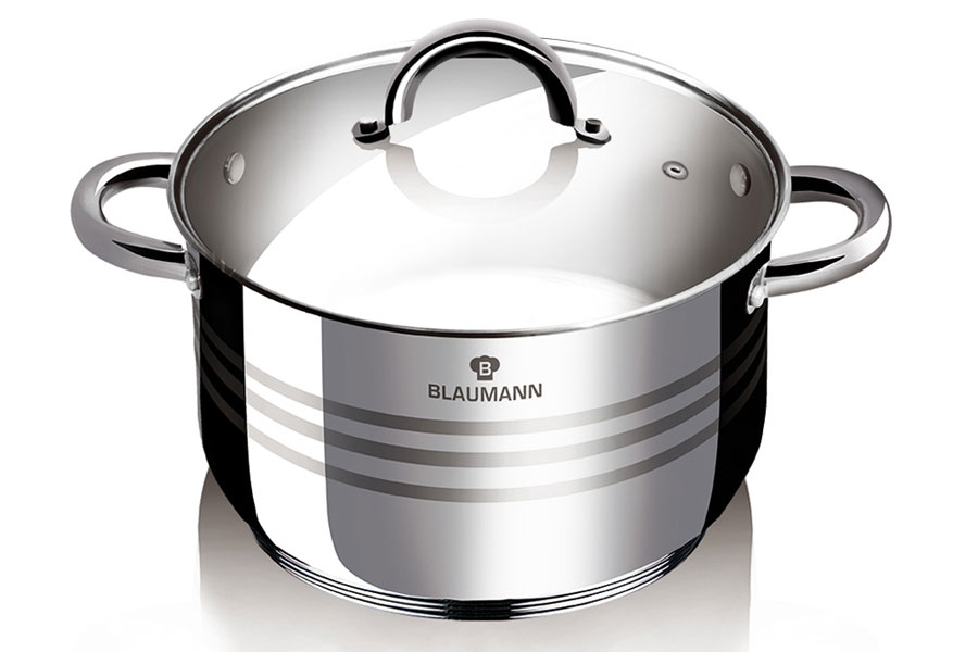 

Кастрюля со стеклянной крышкой 2,6 л Blaumann Gourmet Line BL-1019A