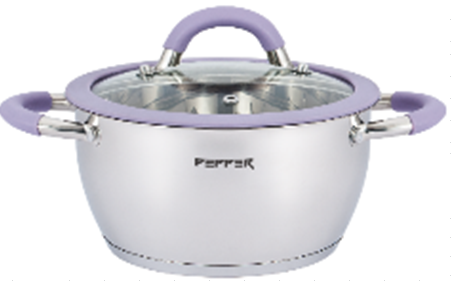 

Кастрюля 1,6 л Pepper Purple Iris PR-1109-16