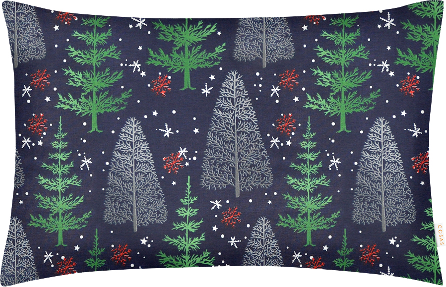 

Евро наволочка Cosas Winter Wood Night 50х70