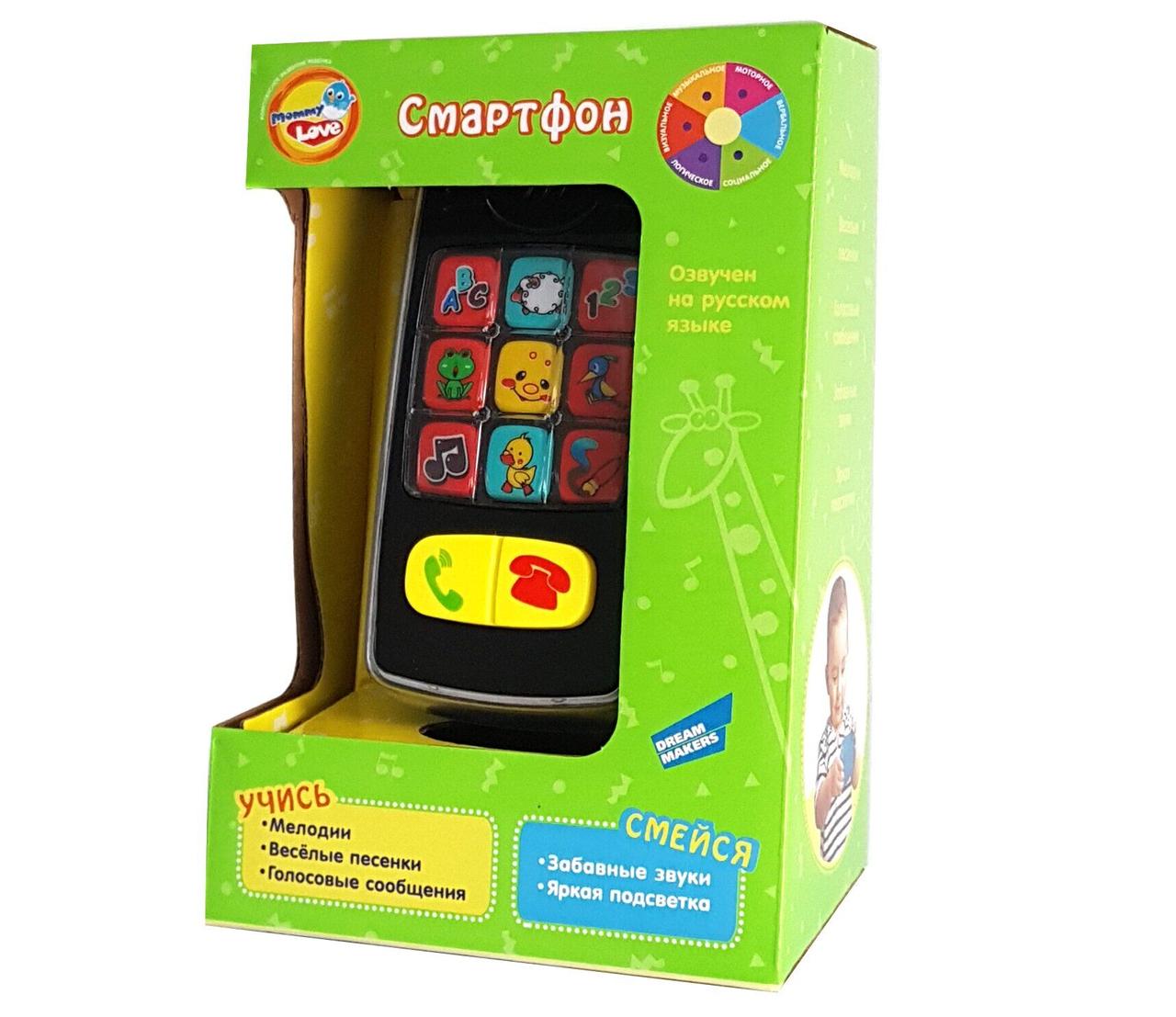 

Развивающая музыкальная игрушка Mommy Love Смартфон (392)