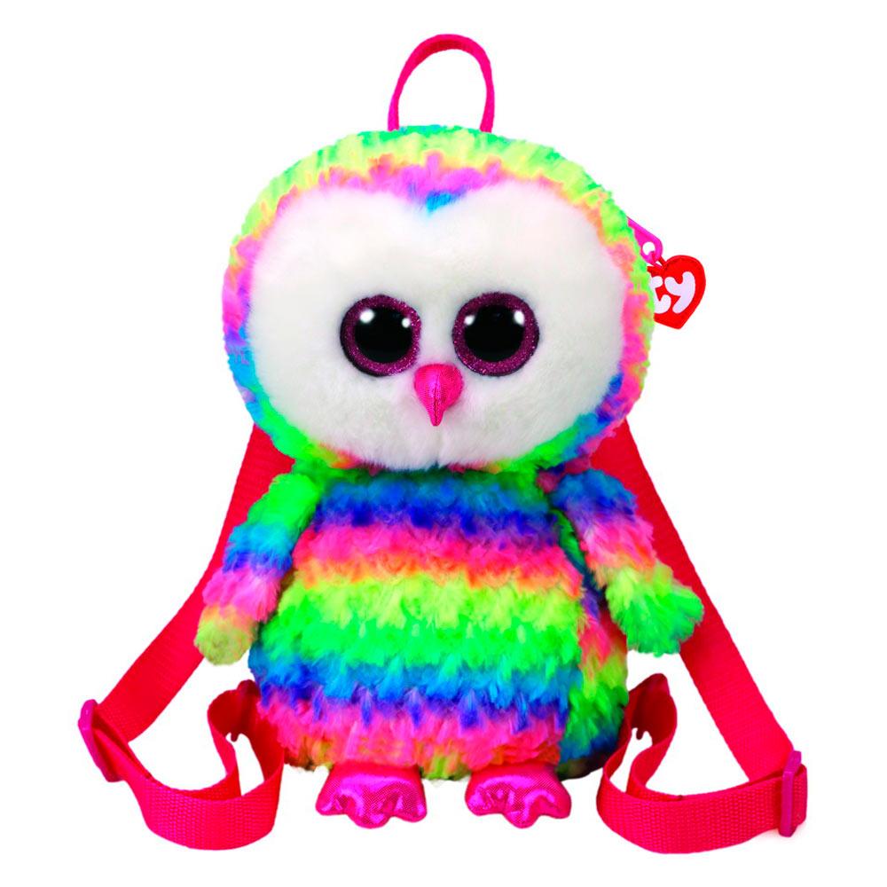 

Детский рюкзак TY Gear Мягкая игрушка Сова Оуэн 23 см (95003)