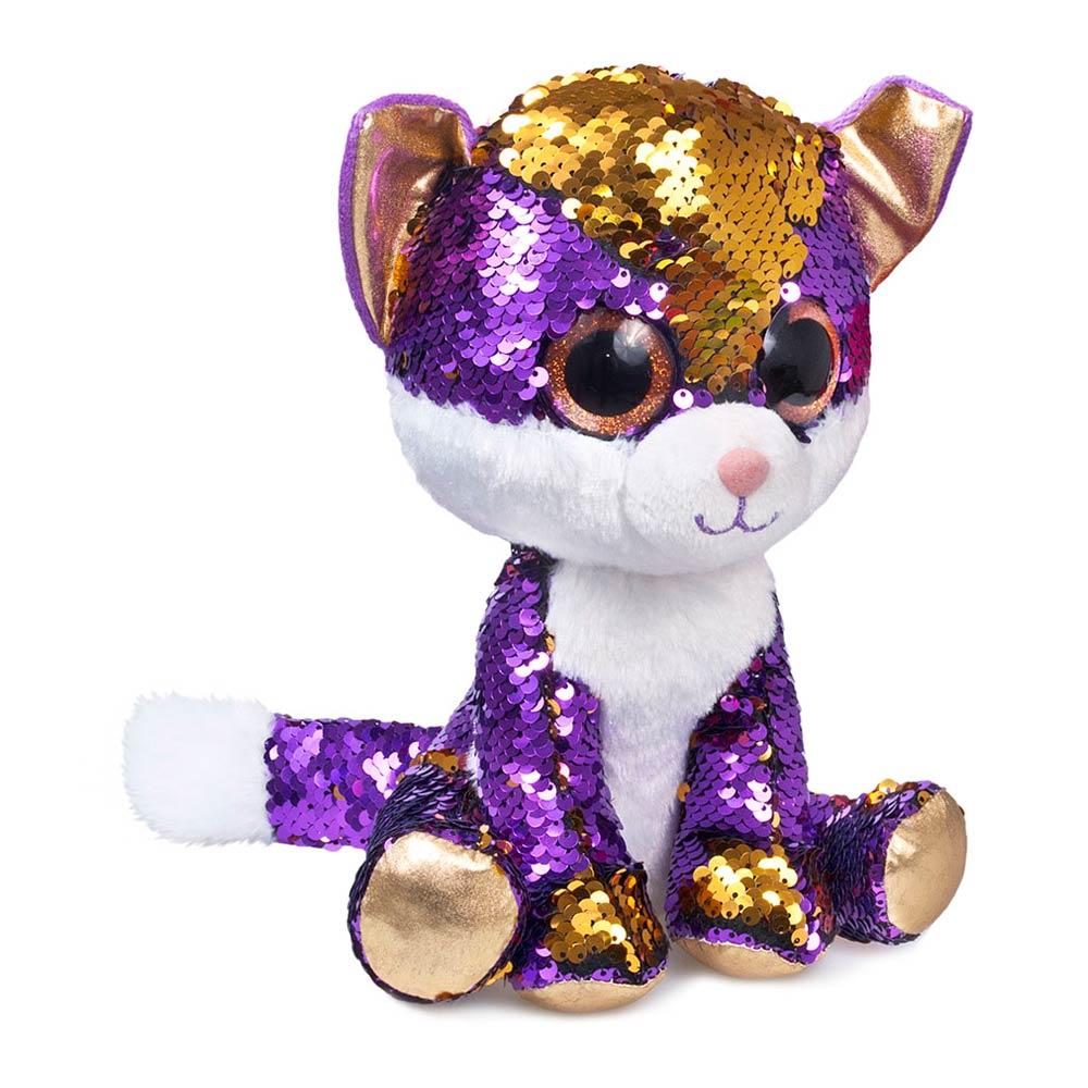 

Мягкая игрушка Fancy Котенок Аметист с пайетками 17 см (KGL0UP)