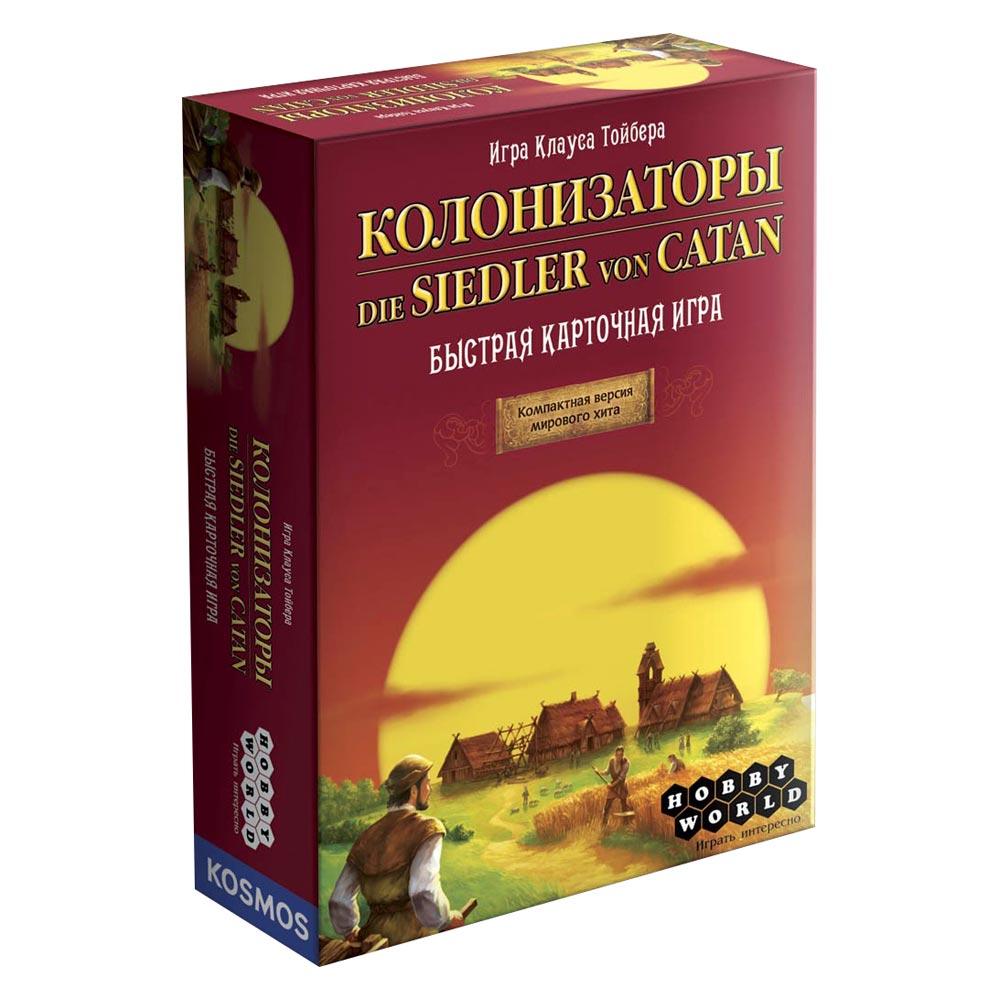 

Настольная игра Hobby World Колонизаторы Catan компактная карточная версия (1072)