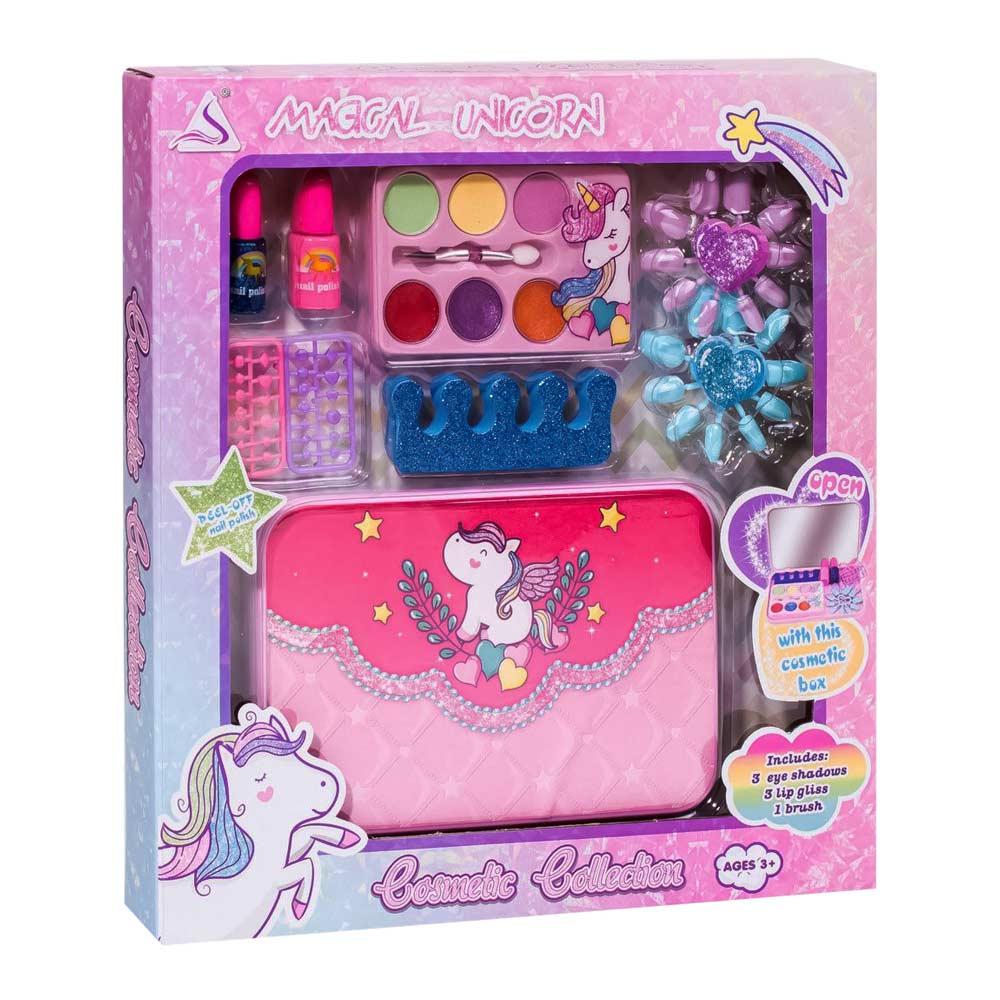 

Набор детской косметики c футляром Таинственный Единорог Cosmetic Collection J-1011