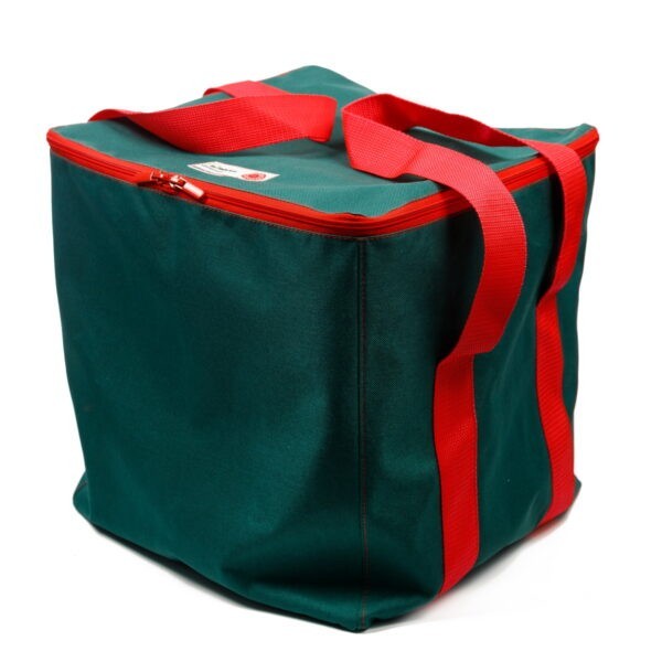 

Чехол для хранения новогоднихигрушек зеленый