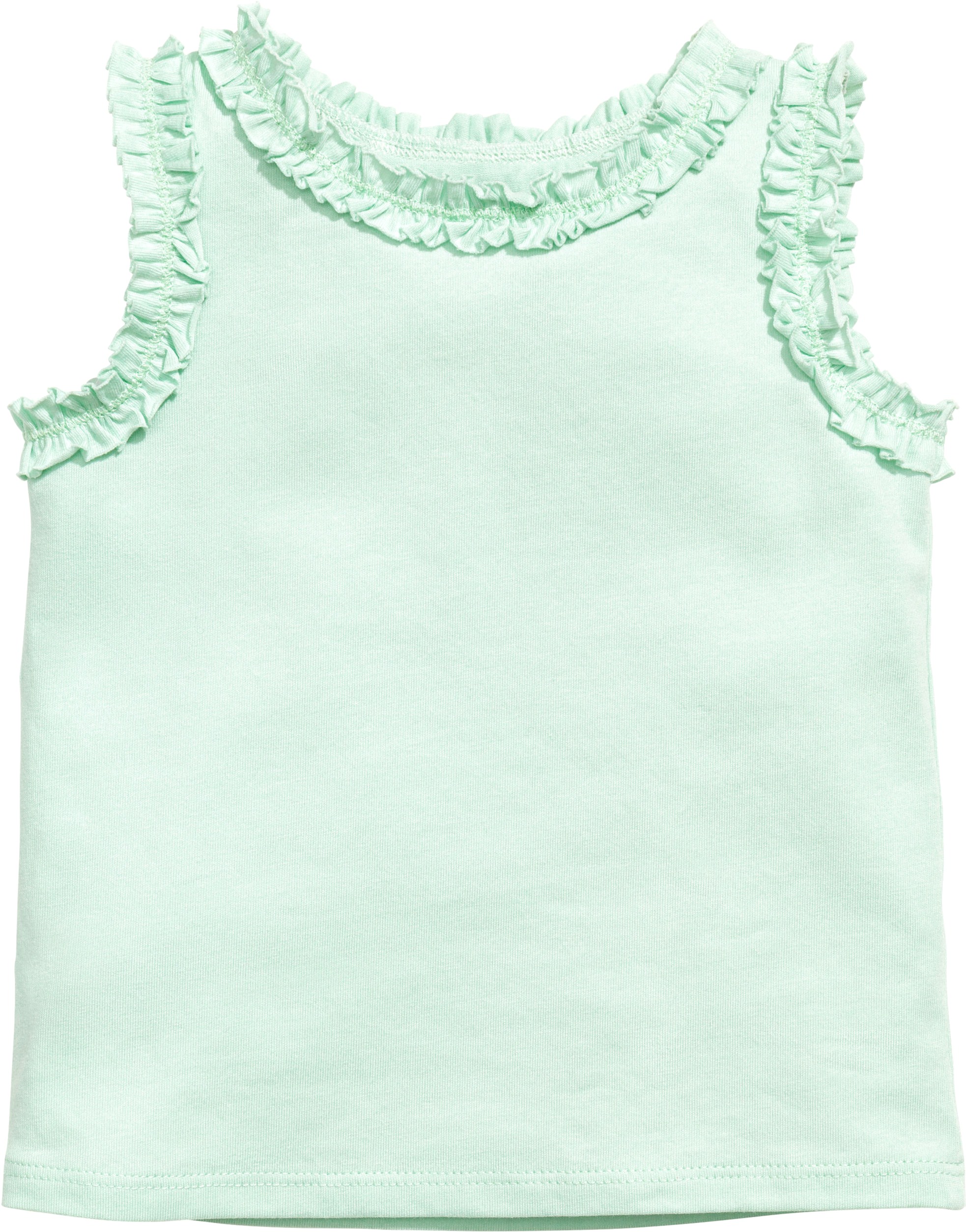 

Майка H&M 5hm01120245 92 см Светло-зеленая