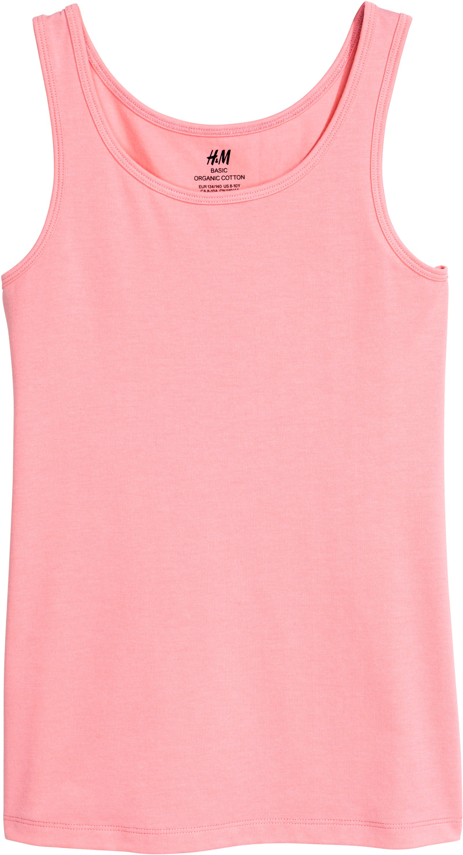 

Майка H&M 5hm01120219 158-164 см Розовая