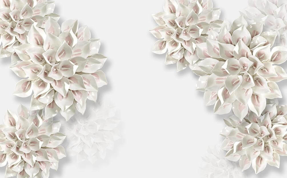 

Фотообои Арт-Обои Белые глянцевые каллы №40187 Лоск