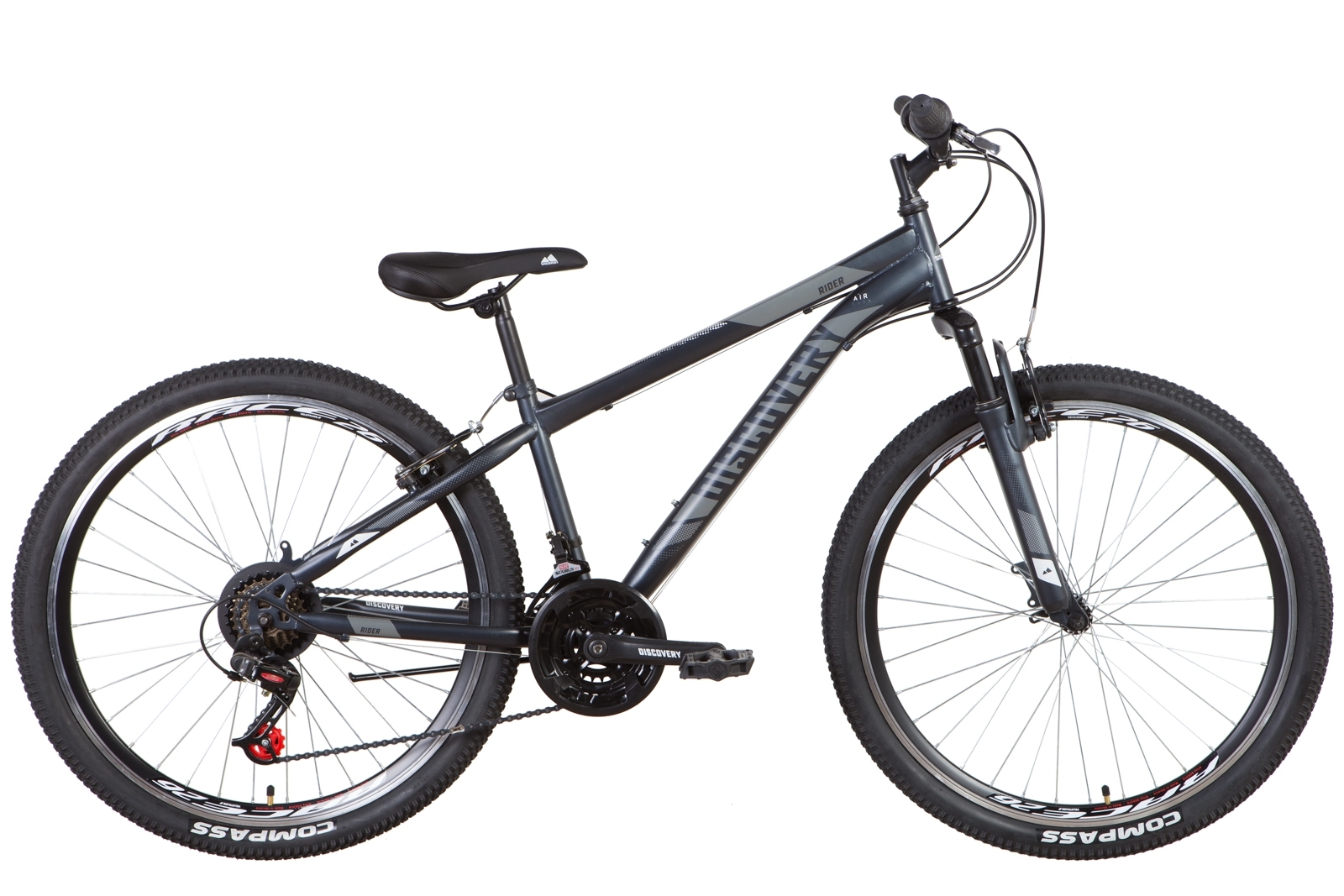 

Велосипед ST 26" Discovery RIDER AM Vbr 2022 (графитовый (м)) Discovery OPS-DIS-26-532