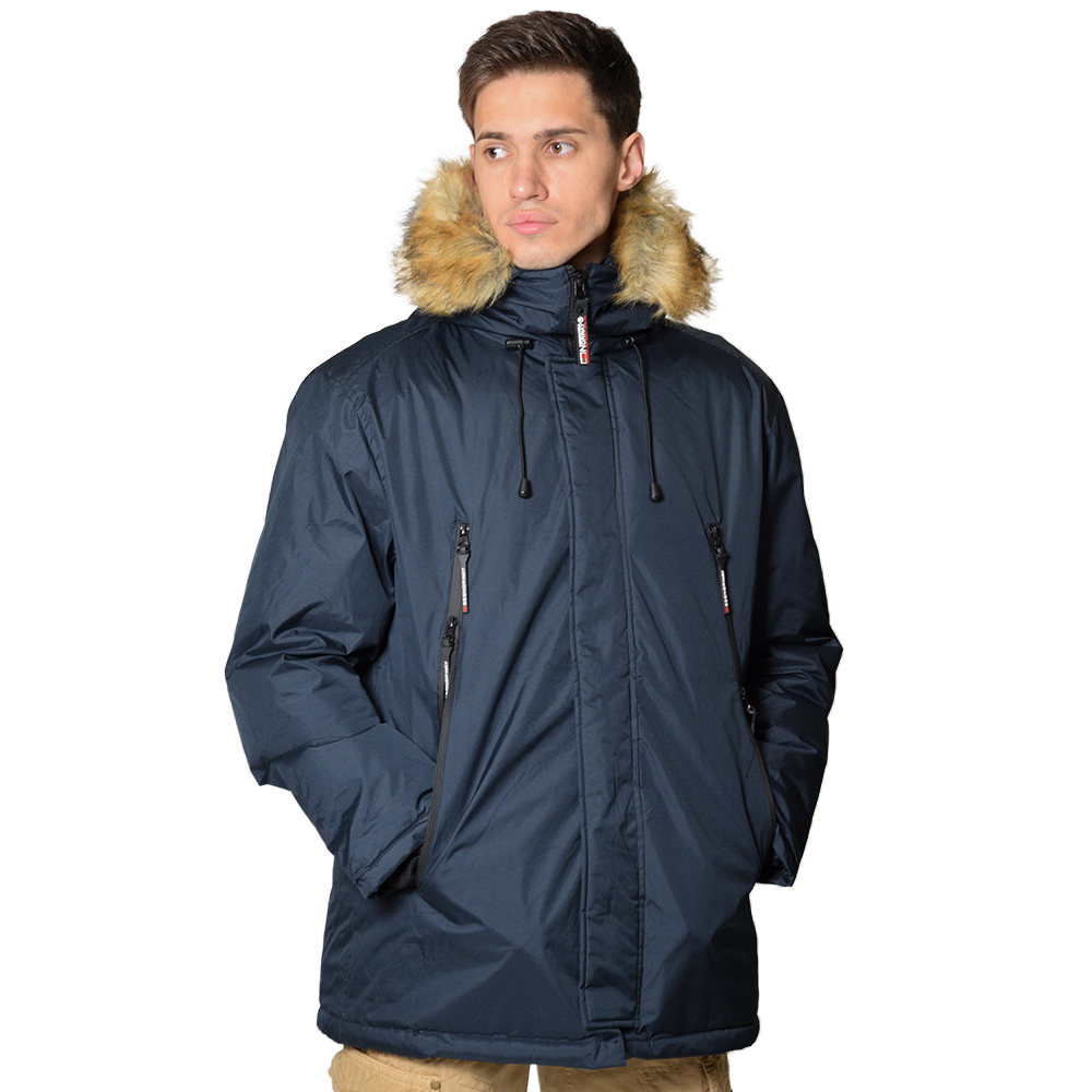 

Куртка мужская Geographical Norway синяя WR037H-450 (XXL)