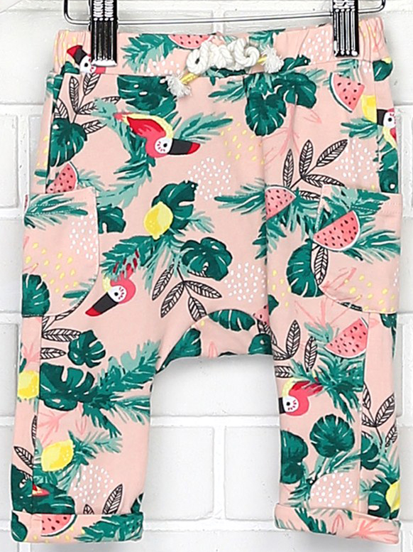 

Брюки H&M 5hm03200075 68 см Светло-розовые