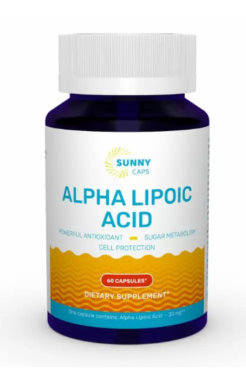 

Альфа-липоевая кислота Alpha Lipoic Acid Sunny Caps 60 капсул (SUN004)