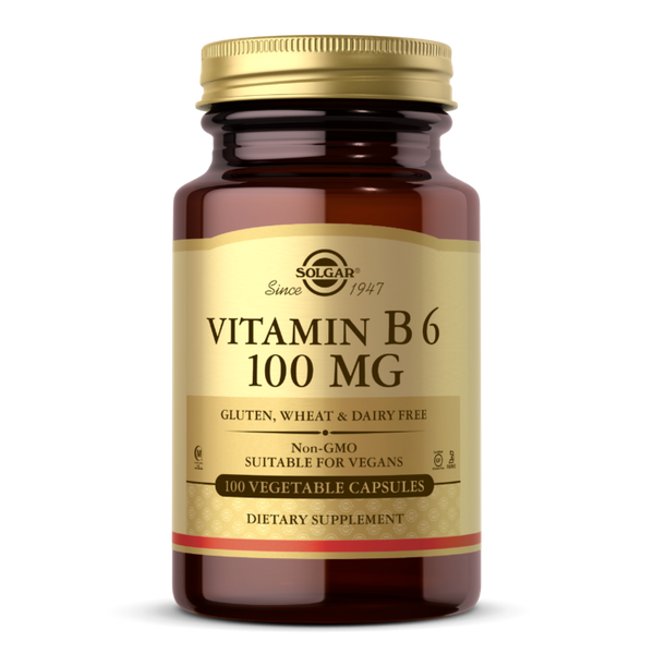

Витамин В6 Vitamin B6 Solgar 100 мг 100 капсул (SOL367)