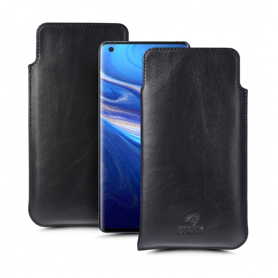 

Футляр Stenk Elegance для Vivo X50 Pro Чёрный