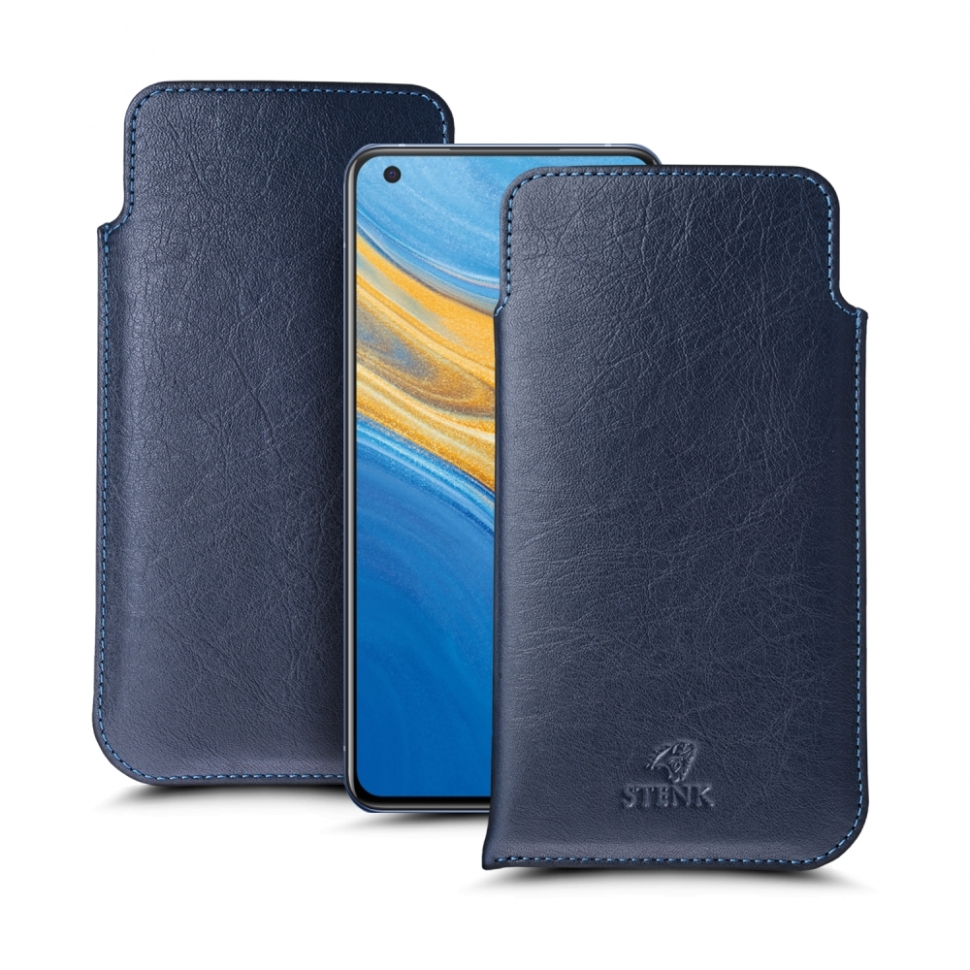 

Футляр Stenk Elegance для Vivo X50 Синий