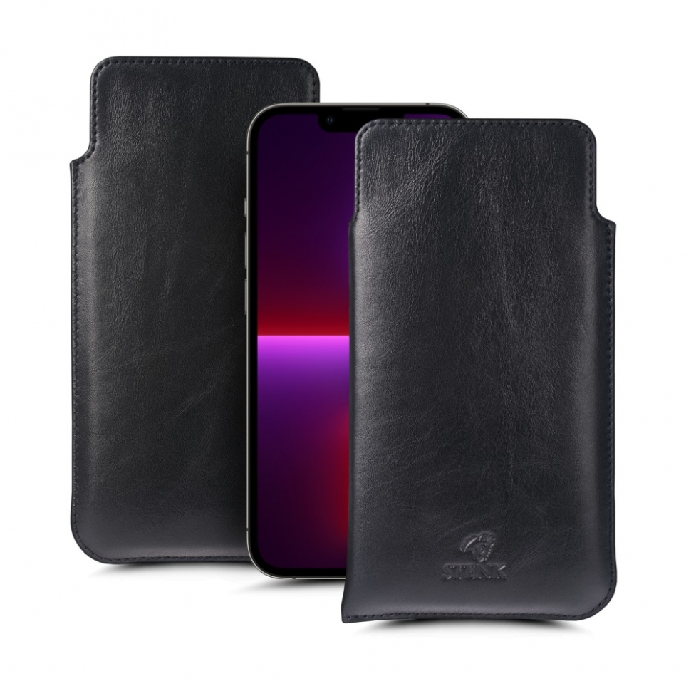 

Футляр Stenk Elegance для Apple iPhone 13 Pro Max Чёрный