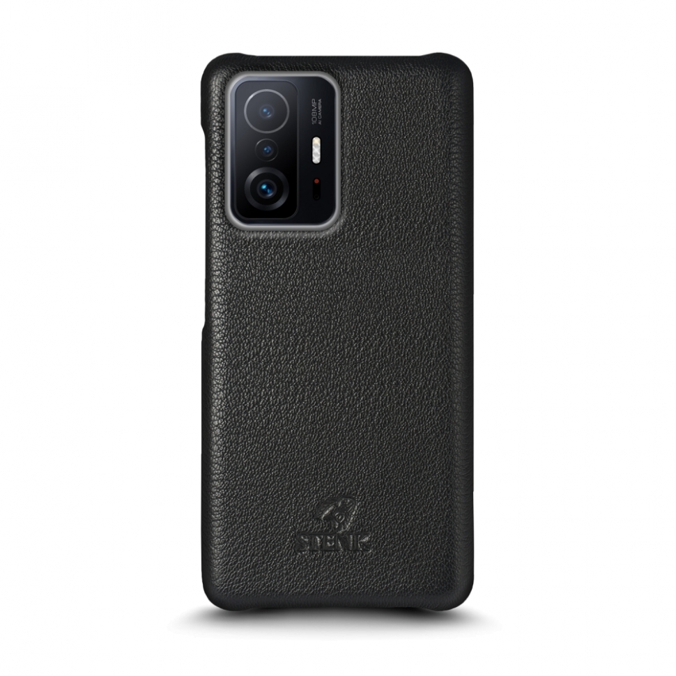 

Кожаная накладка Stenk Cover для Xiaomi 11T Чёрная