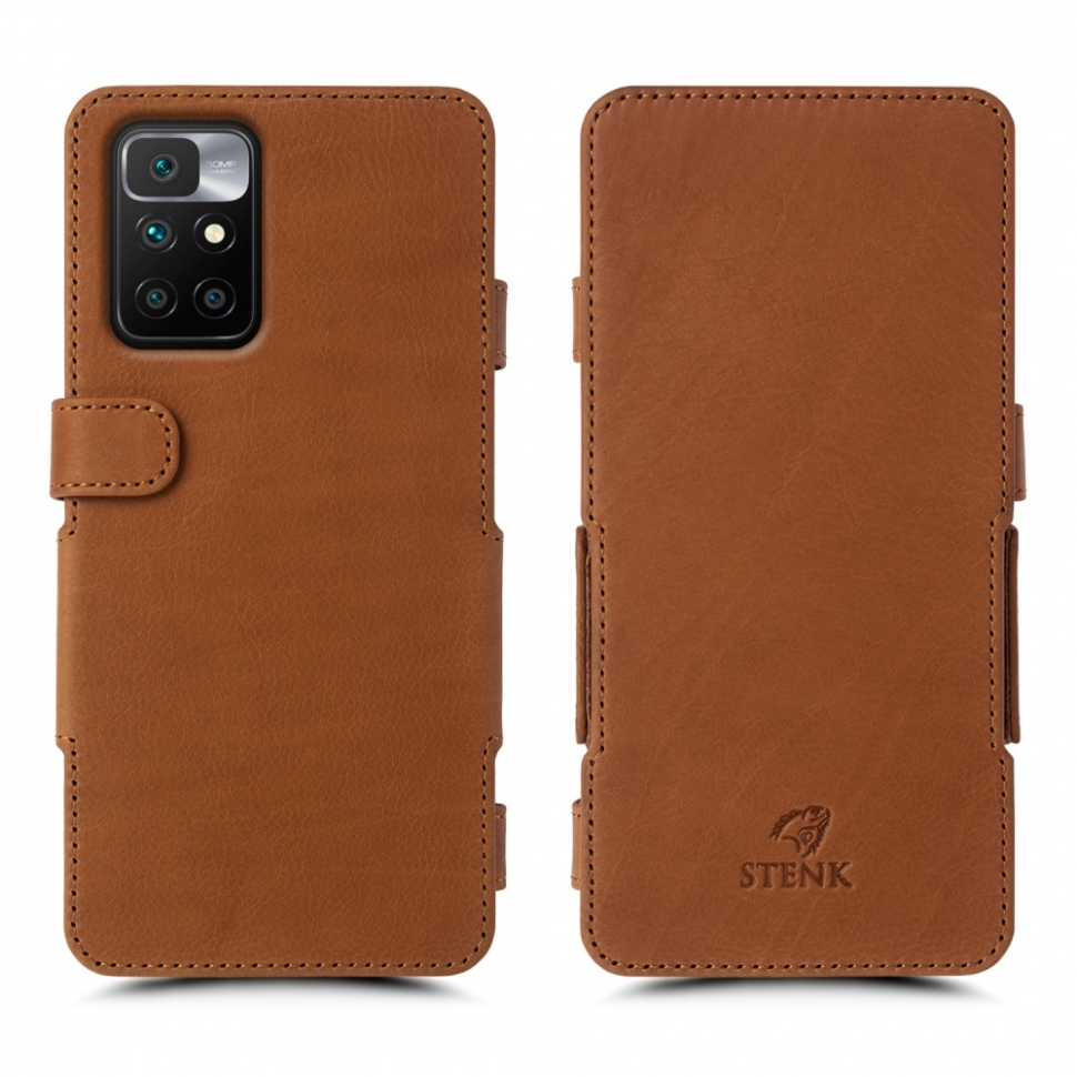 

Чехол книжка Stenk Prime для Xiaomi Redmi 10 Camel