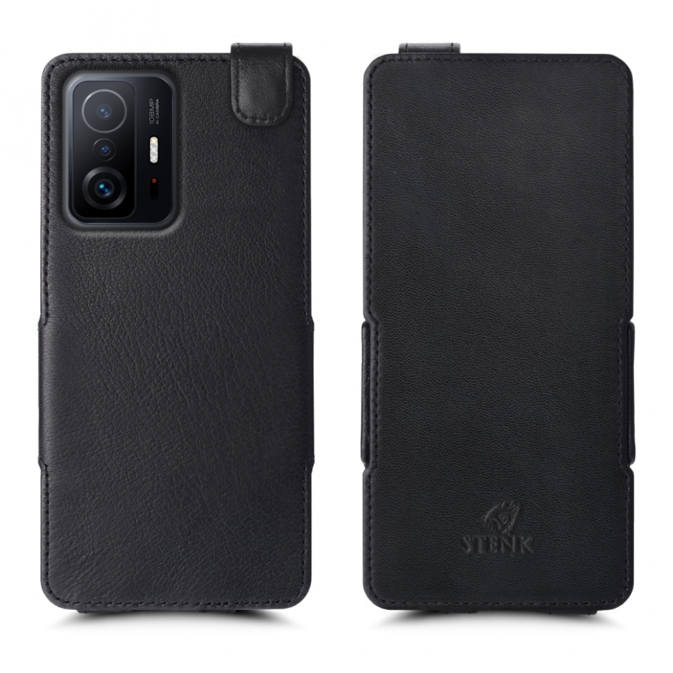 

Чехол флип Stenk Prime для Xiaomi 11T Pro Чёрный