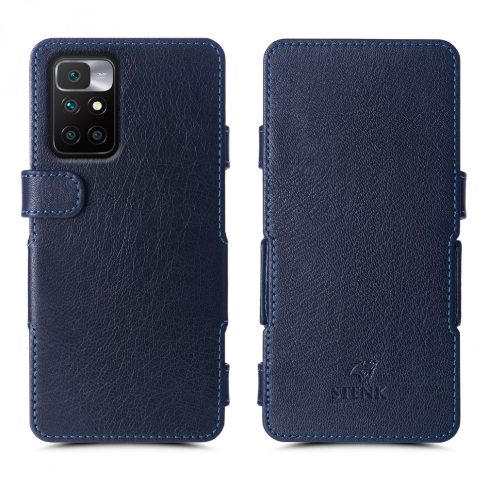 

Чехол книжка Stenk Prime для Xiaomi Redmi 10 Синий