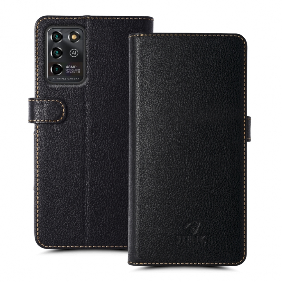 

Чехол книжка Stenk Wallet для ZTE Blade V30 Vita Черный