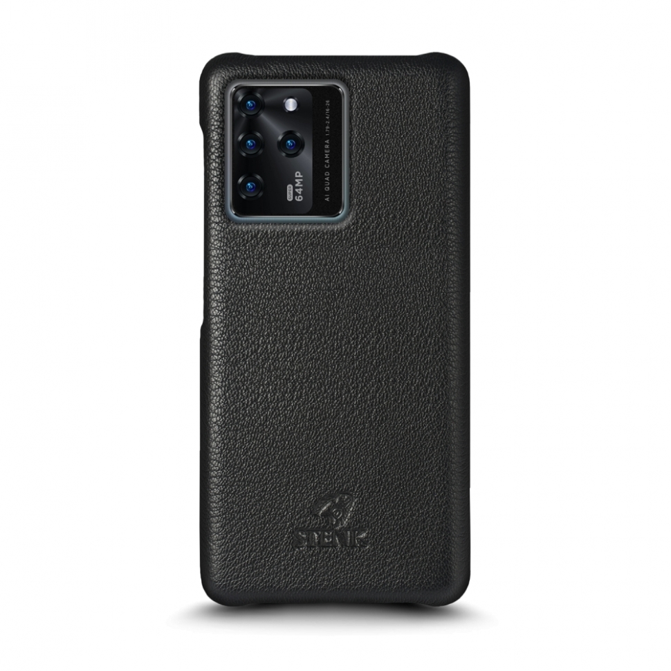 

Кожаная накладка Stenk Cover для ZTE Blade V30 Чёрная