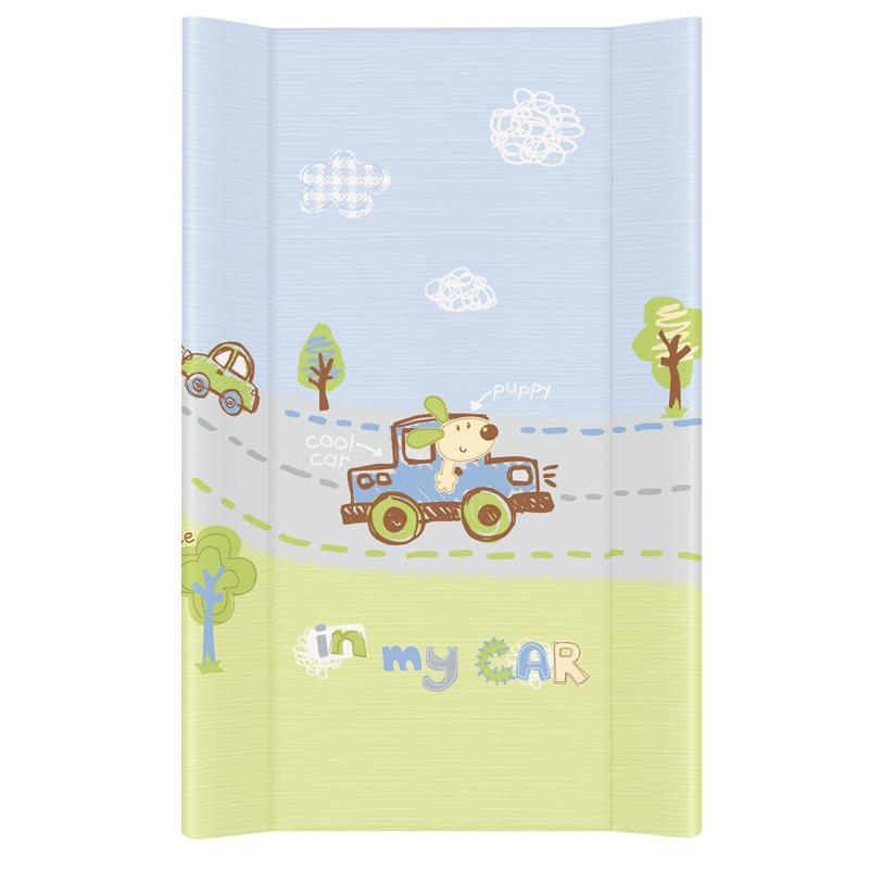 

Пеленальная доска с бортиками на кроватку Cebababy Basic line: Мое авто 50х80 см, разноцветный (W-210-073-)