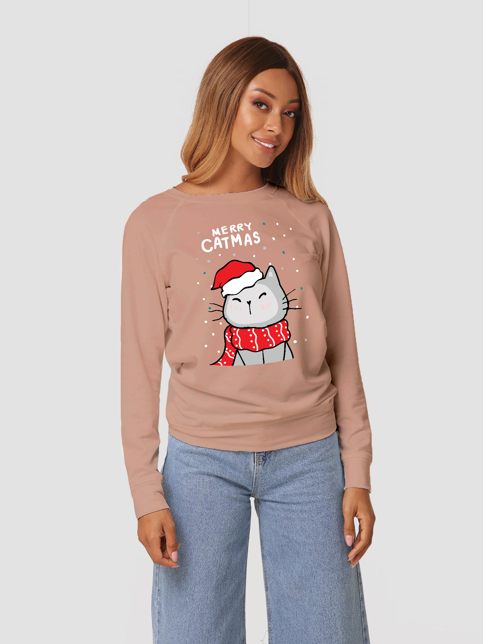 

Свитшот Love&Live Warm cat_2 LLP01200  Бежевый, Свитшот Love&Live Warm cat_2 LLP01200 L Бежевый