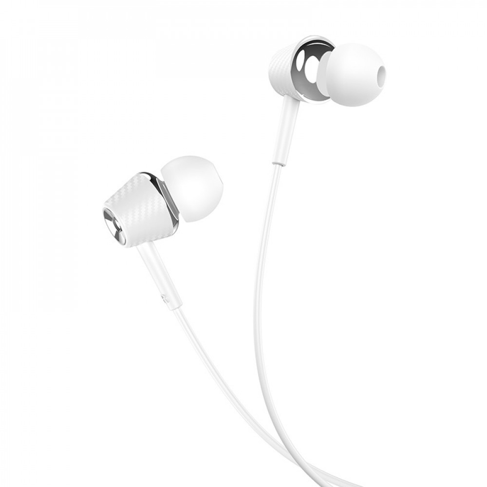 

Наушники Hoco M70 Graceful Universal With Microphone white