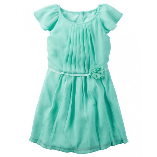 

Платье нарядное Carters 4 года, 99-107 см Бирюзовое