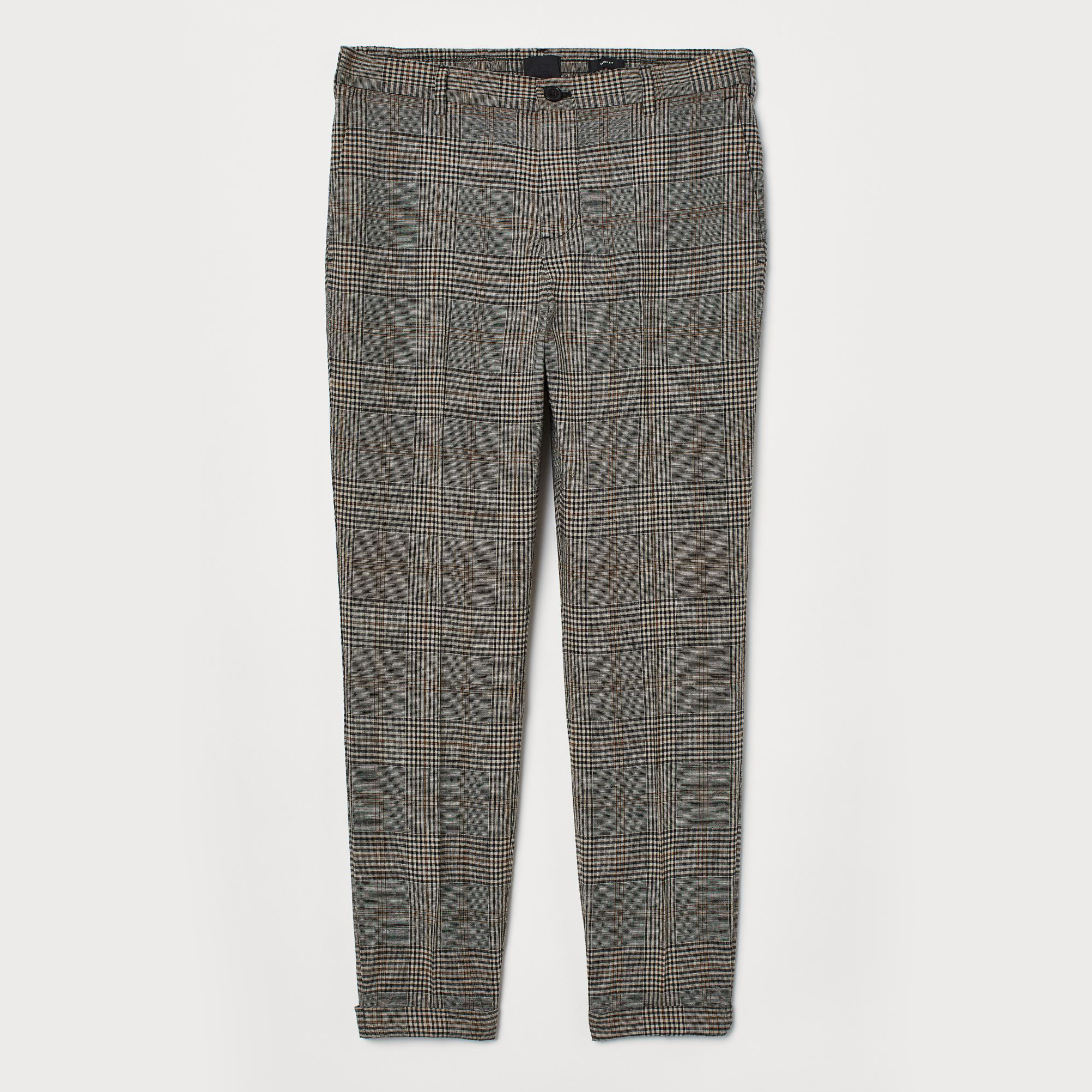 

Брюки H&M 8355421log  Серо-бежевые, Брюки H&M 8355421log 30 Серо-бежевые