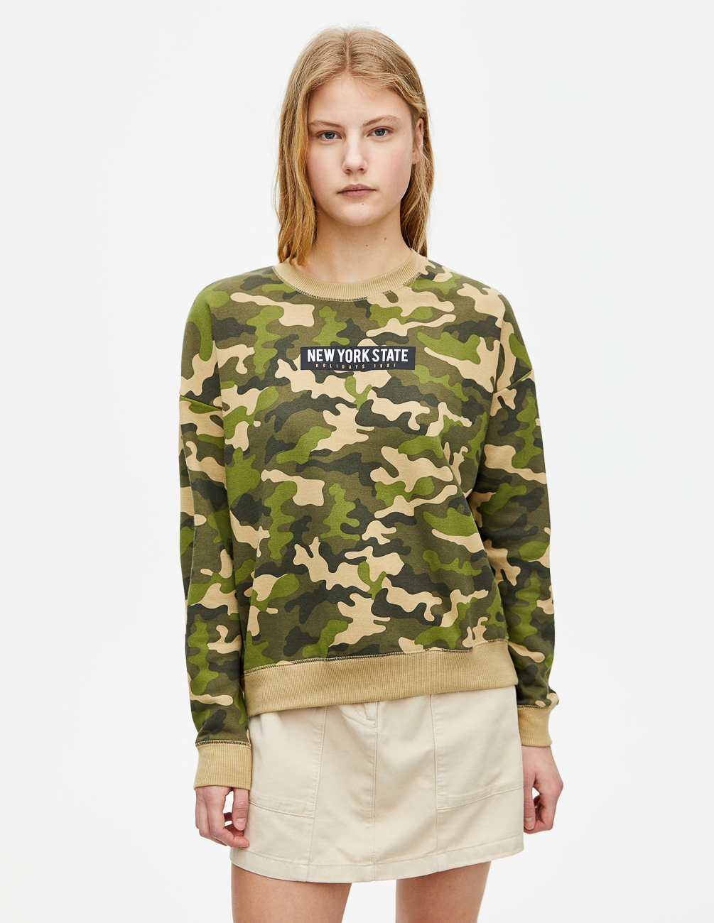 

Свитшот PULL & BEAR Ж1078208 (5590/361/505) цвет зеленый, Свитшот PULL & BEAR Ж1078208 (5590/361/505) цвет зеленый M