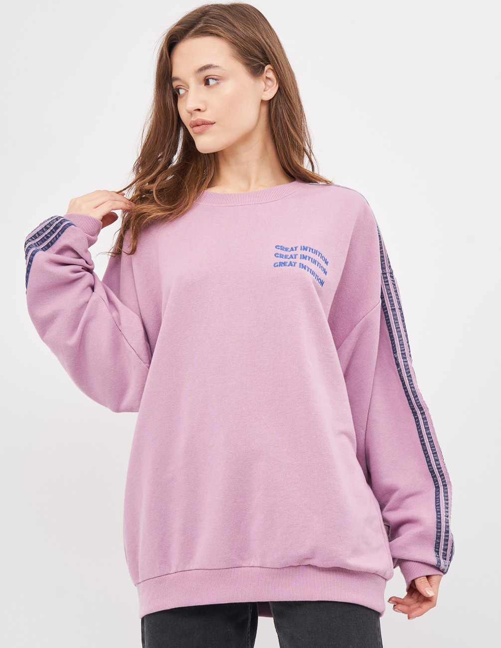 

Свитшот PULL & BEAR Ж1076194 (5593/393/656) цвет фиолетовый, Свитшот PULL & BEAR Ж1076194 (5593/393/656) цвет фиолетовый L