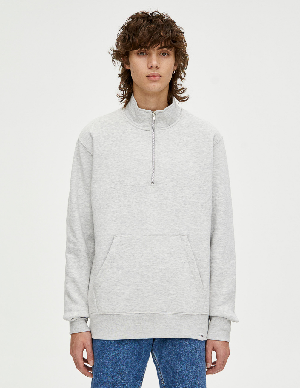 

Свитшот PULL & BEAR М0116062 (9596/507/827) цвет серый M