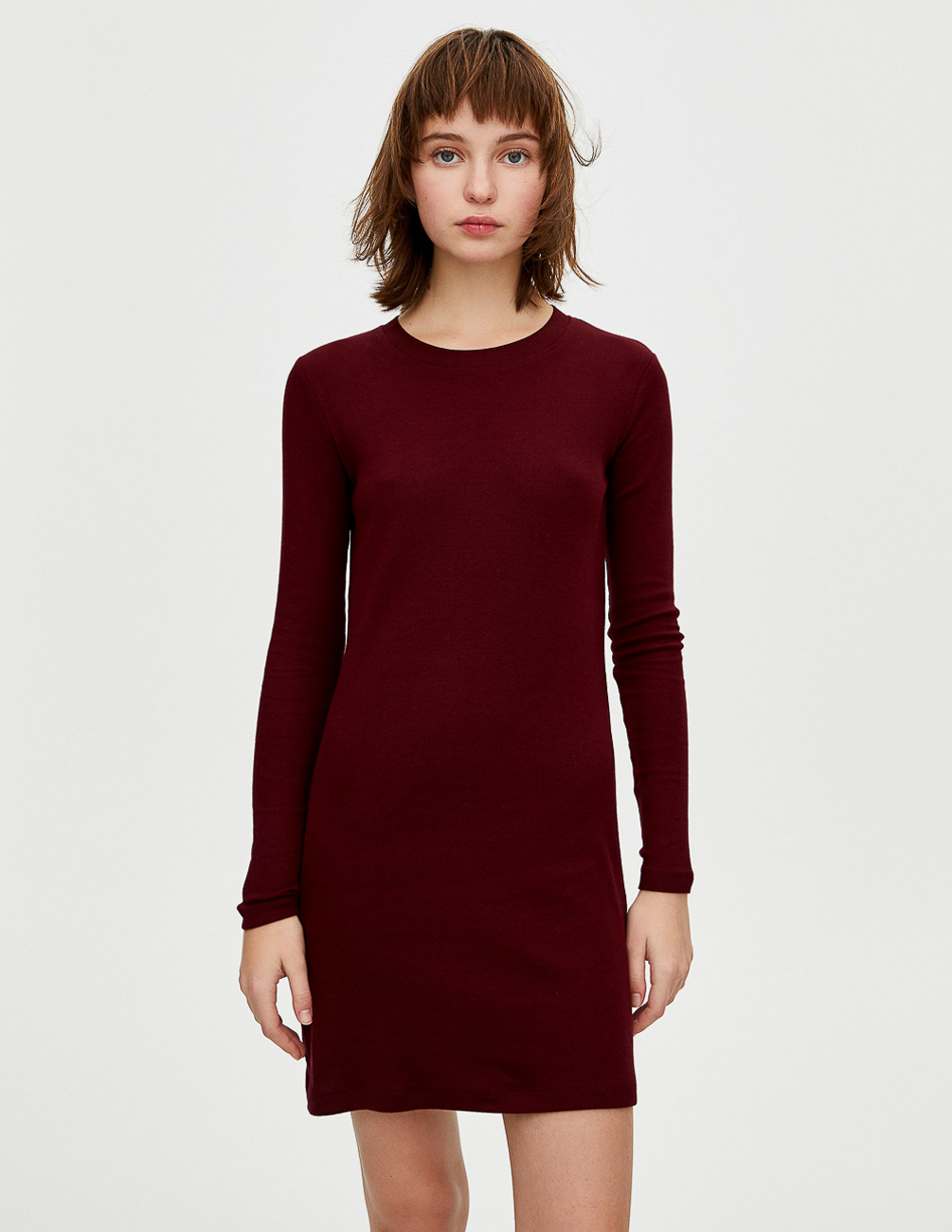 

Платье PULL & BEAR Ж1077992 (5390/302/605) цвет бордовый, Платье PULL & BEAR Ж1077992 (5390/302/605) цвет бордовый M